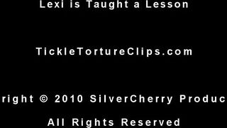 Mother Gives Daughter Tickling Punishment