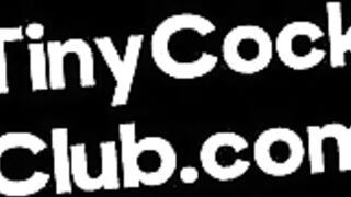 LITTLE DICK CLUB - SPH leather femdoms in lingerie talk dirty about small cocks