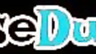 LADIES USE DUDES - Femdom babes threeway dominate pervy guys ass