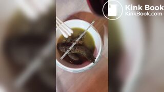 Beautiful women pooping in the toilet 69