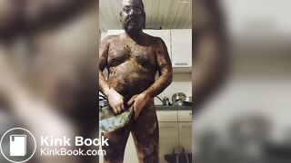 Shit smearing all over