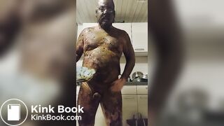 Shit smearing all over