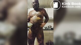 Shit smearing all over