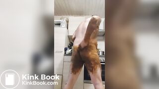 Shit smearing all over me