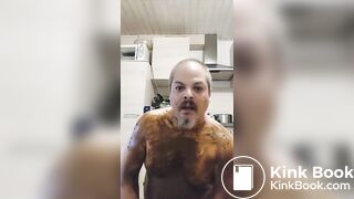 Shit smearing all over me