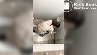 Beautiful women pooping in the toilet 74