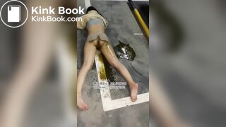 Beautiful women pooping in the toilet 106