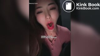 Beautiful college students spit in selfies 2