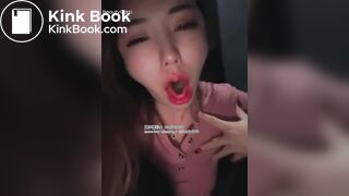Beautiful college students spit in selfies 2
