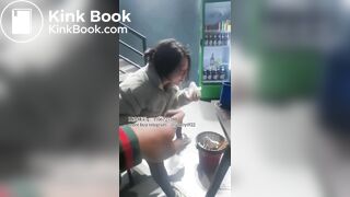 Beautiful college students spit in selfies 3