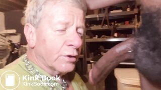 White Faggot Becomes Owned Property of a Black Men