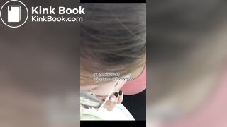 Beautiful college students spit in selfies 5