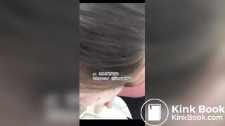 Beautiful college students spit in selfies 5