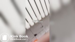 Beautiful women pooping in the toilet 124