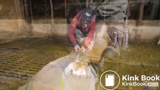 Kaitlyn Katsaros Farmhand Gone Wrong - Cowshit bondage