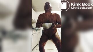 Scat smearing and piss drinking