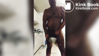 Scat smearing and piss drinking