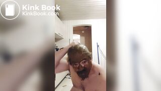 Shit smearing all over me