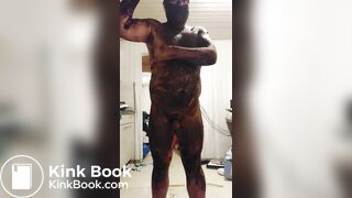 Shit smearing all over me