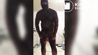 Shit smearing all over me