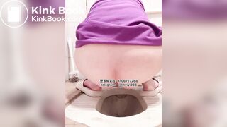 Beautiful women pooping in the toilet 131