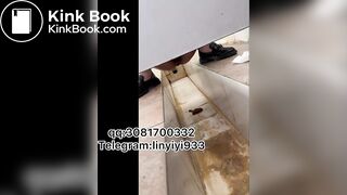 Beautiful women pooping in the toilet 137