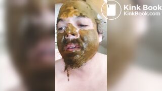 Shit smearing all over me