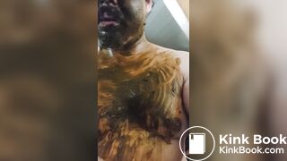 Shit smearing all over me