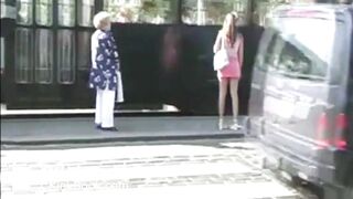 PSG - Sandra public pantypoop #1