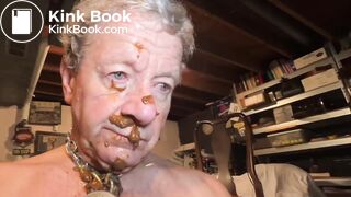 Black Man Feeds Shit to his Fag in a Box