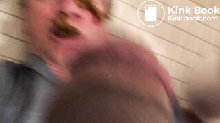 Respected Newsman Becomes Black Man's Toilet