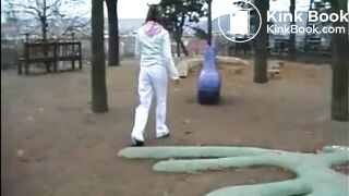 PSG - Sandra public pants mess #4