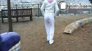 PSG - Sandra public pants mess #4