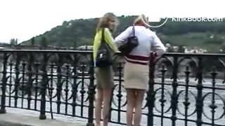 PSG - Sandra & Jeany public pantypoop #2