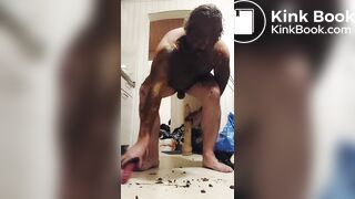 Shit smearing all over me