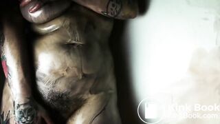 Big-Bodied Blonde Goth Babe's Solo Cam Show