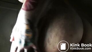 Big-Bodied Blonde Goth Babe's Solo Cam Show