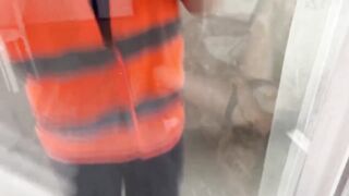 Cosplay Housegirl Gets Kinky With Window Cleaner