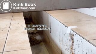 Beautiful women pooping in the toilet 147