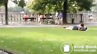 PSG - Marina public white pants mess