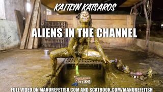Kaitlyn Katsaros Aliens In The Manure Channel vomit and cowshit