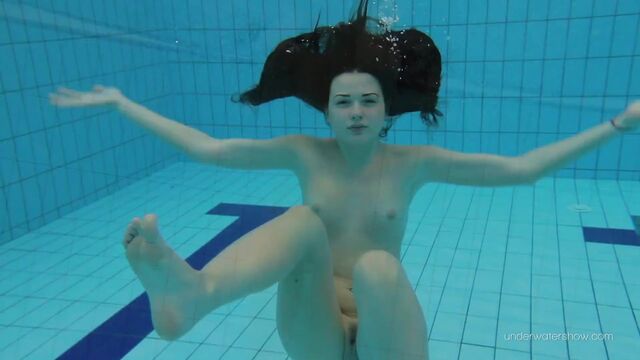 Hot tits Katy Soroka brunette teen underwater naked