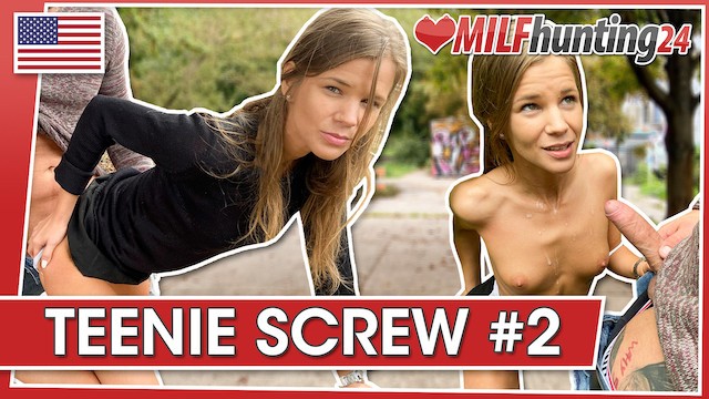 Sarah Kay gets boned in a Berlin park! MILFHUNTING24