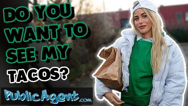 Public Agent Do you want to see my tacos porn parody 18 year old sexy waitress