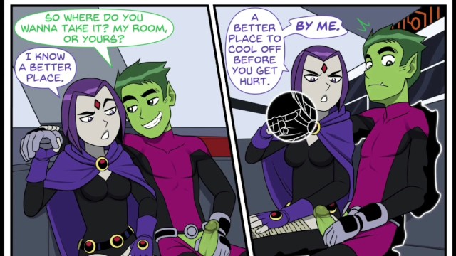 Teen Titans Emotobat Sickness Part 4 - Threesome Robin with Vin and Starfire