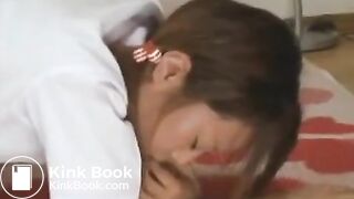 Naughty Japan Schoolgirls - Wetting her knickers #1