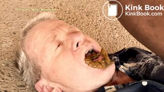 Fag Stewart’ s Mouth Becomes a Toilet Black Men SHIT In