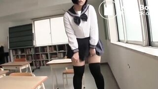 Naughty Japan Schoolgirls - Chubby in classroom