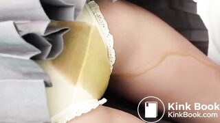 Naughty Japan Schoolgirls - Infirmary pantypoop #3