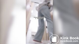 Beautiful women pooping in the toilet 172